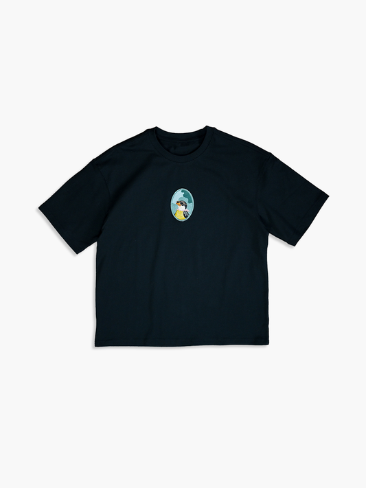 Penguin Portrait Oversize Tee Shirt