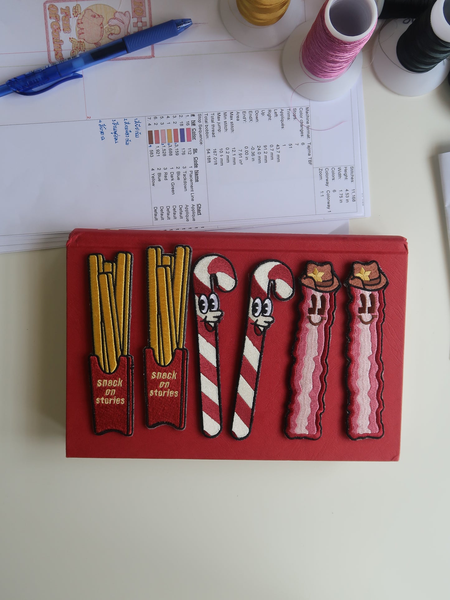 French Fries Bookmark